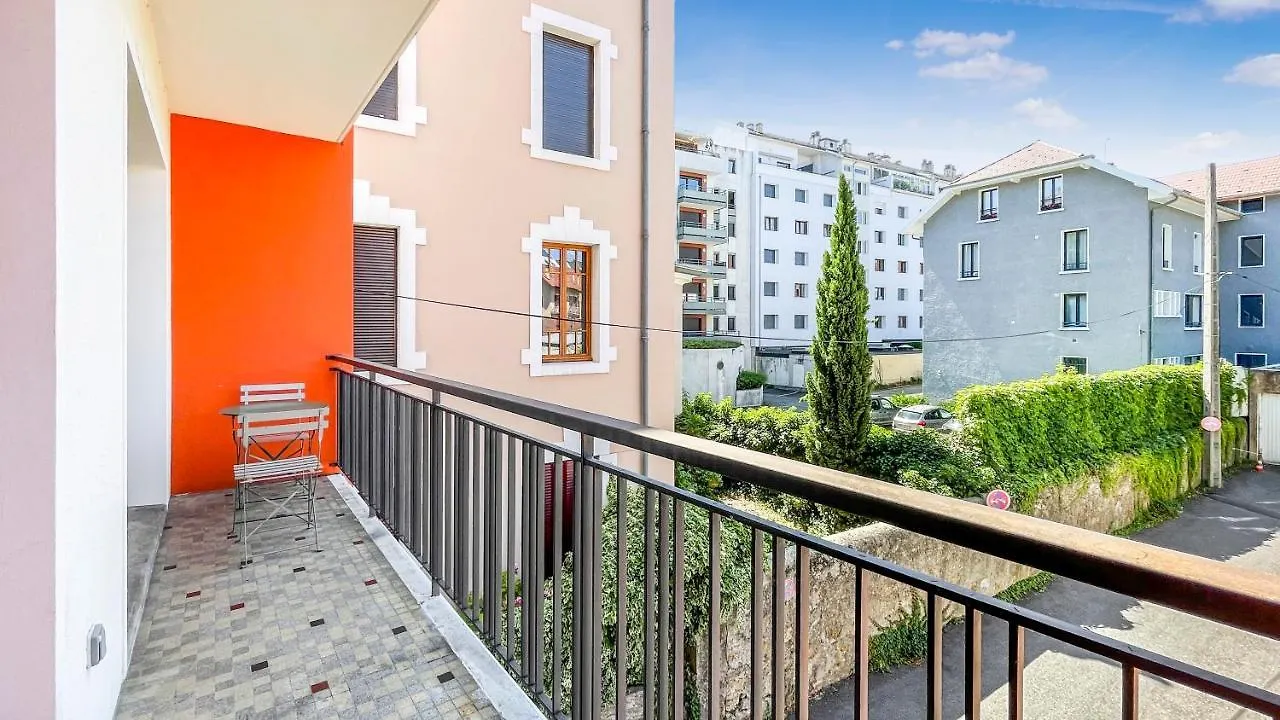 Homey Boa -Hyper-Centre- En Face De La Gare -Balcon Prive Annecy 0*,
